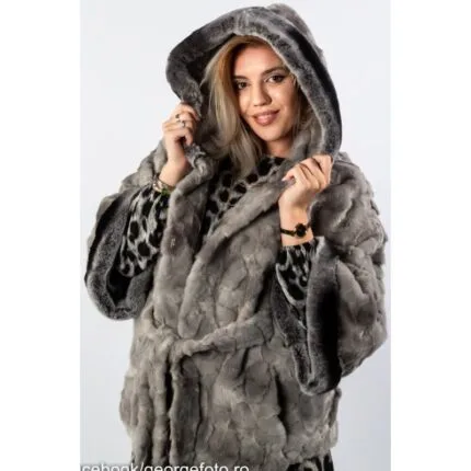 Haină din blană naturală de Vizon / Nurcă 317