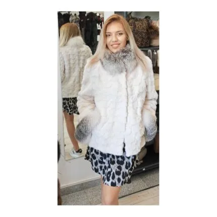 Haină din blană de Nurcă 323