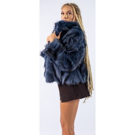 Haină din blană naturală de Vulpe, Katrina